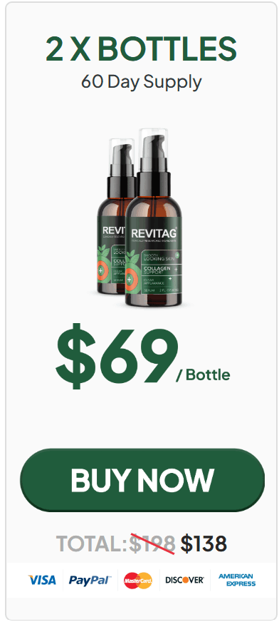 ReviTag 2 $69/bottle