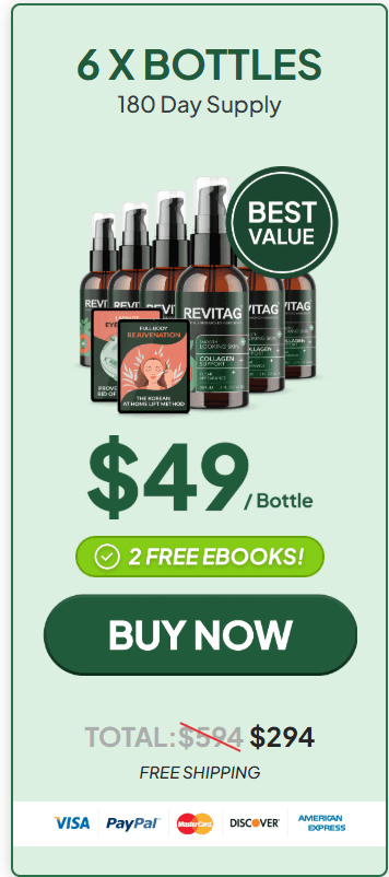 ReviTag 6 $49/bottle